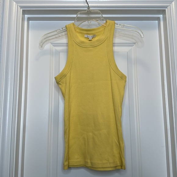 New Heartloom Kiel Cami & Z Supply Lilly Rib Tank in Yellow in small - Picture 3 of 11